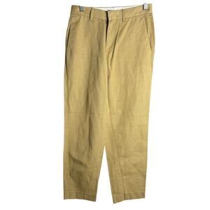 APC Rue Madame Paris Straight Leg Trousers Beige Size 0/2